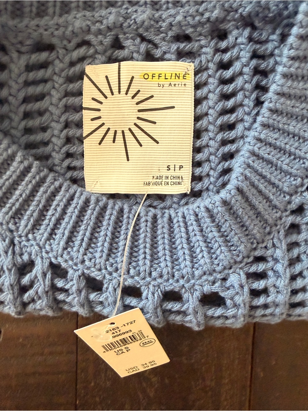 Offline by Aeri Crochet Sweater Vest - Picture 3 of 3